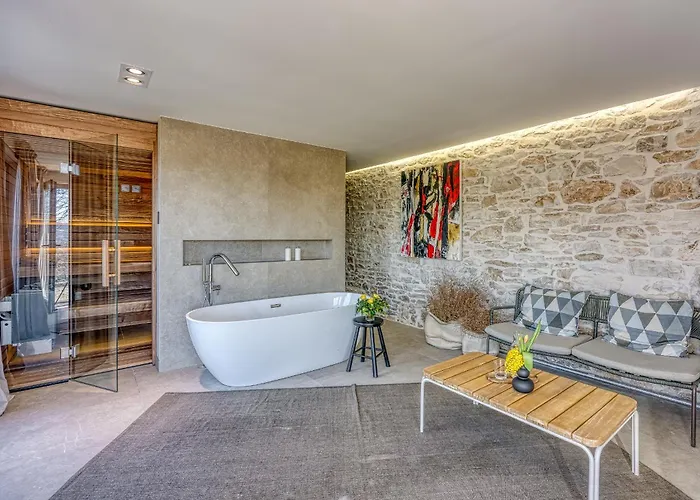 Villa Stone Istria Private Pool Paradise Šumber